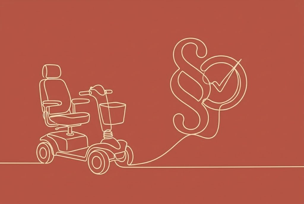 Regeln für Elektroroller für Senioren: Führerschein, Radweg und Geschwindigkeit - Nordic Aids Group