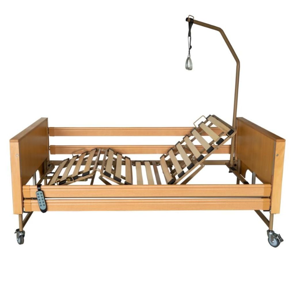 LIBRA elektrisk plejeseng - Bøg