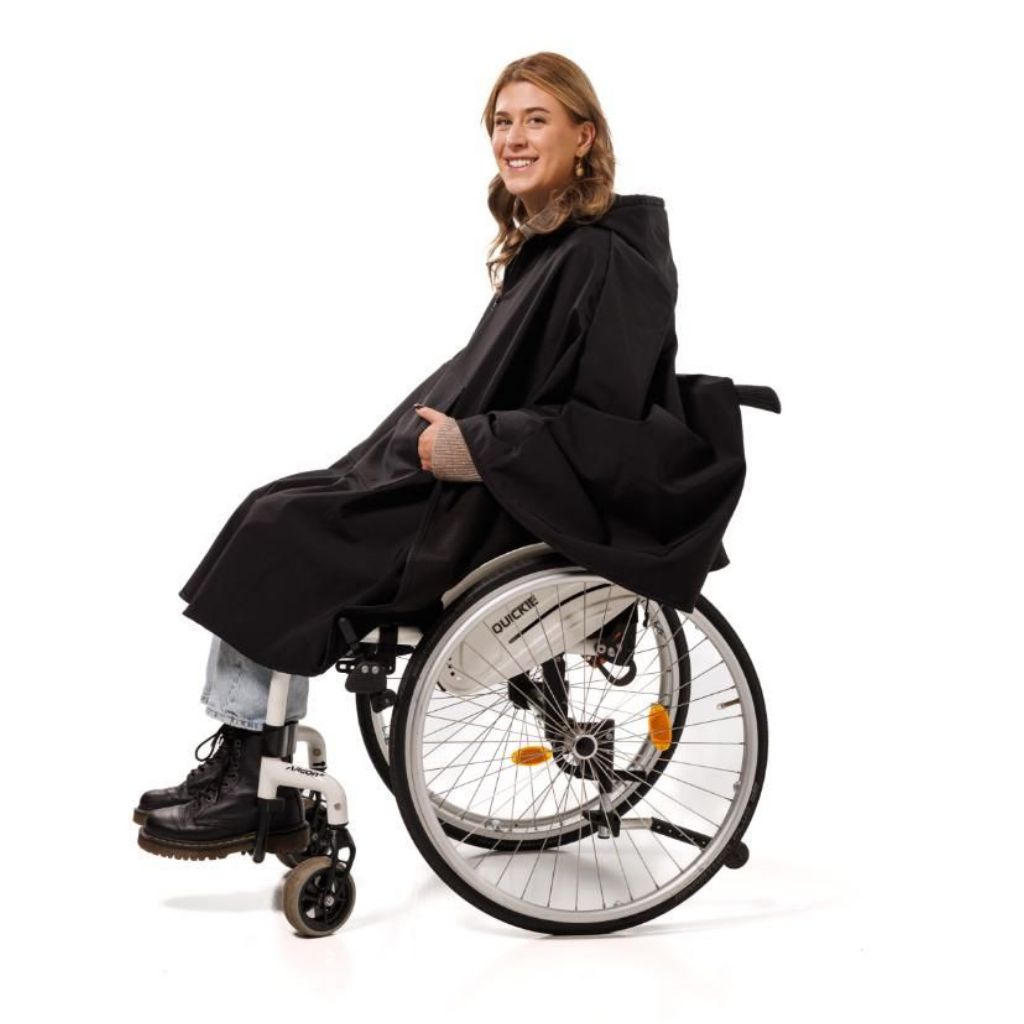 PONCHO | Varm og vandafvisende softshell | One Size