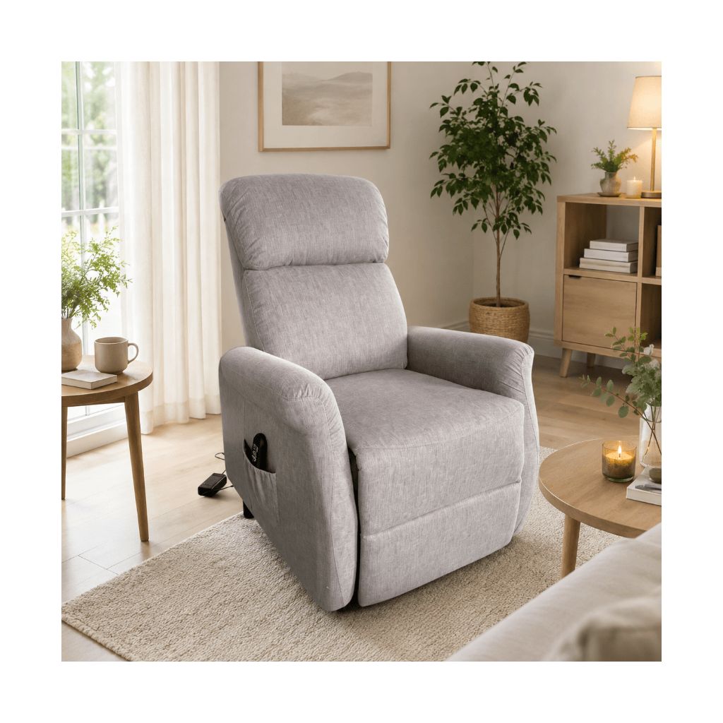 RELAX SAND | Ruhesessel mit elektrischem Sitzlift und Ruheposition