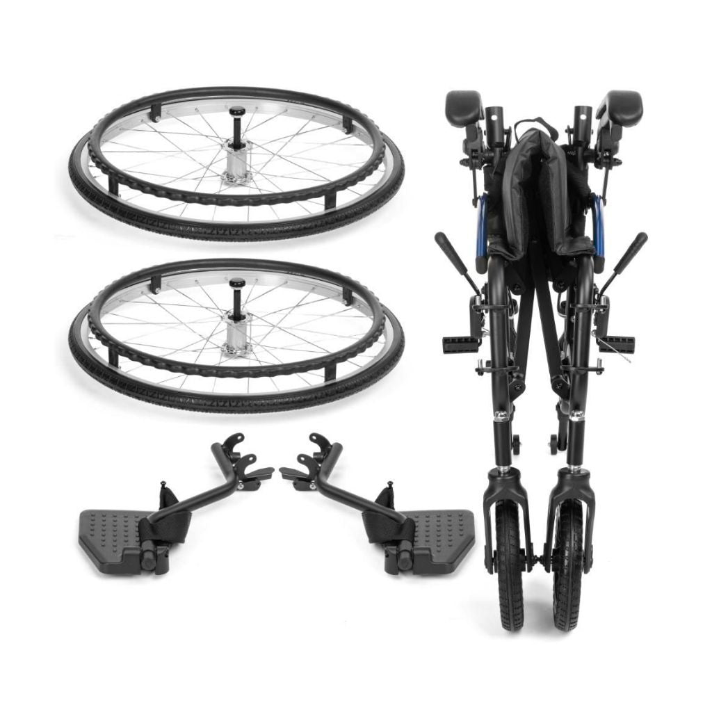 FLOW TIM | Ultraleichter Rollstuhl - 11,9 kg | Komplettausstattung
