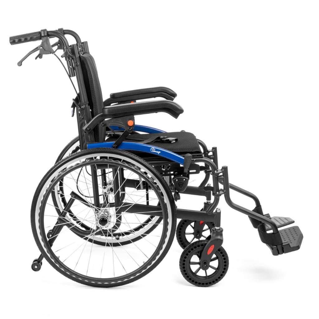 FLOW TIM | Ultraleichter Rollstuhl - 11,9 kg | Komplettausstattung