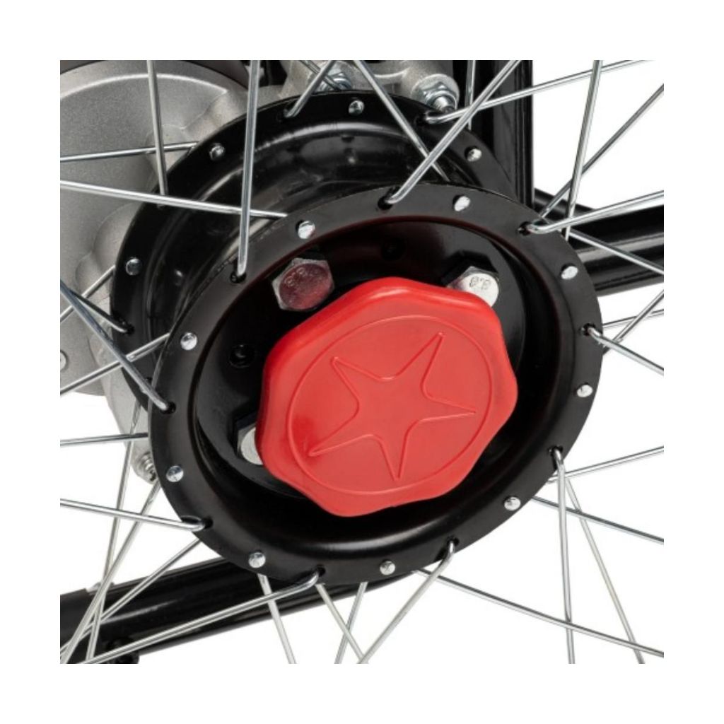 ELECTRIC TIM el - kørestol inkl. joystick til ledsager | Store baghjul