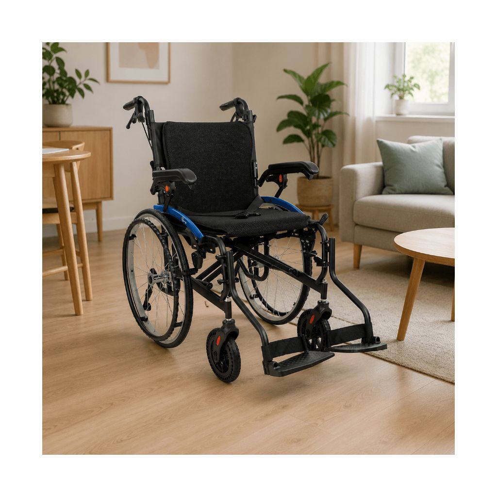 FLOW TIM | Ultraleichter Rollstuhl - 11,9 kg | Komplettausstattung
