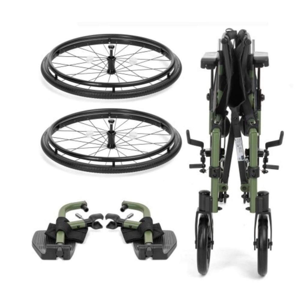 FRODO 46 cm | Ultraleichter Rollstuhl - TOPMODELL | Nur 11,4 kg